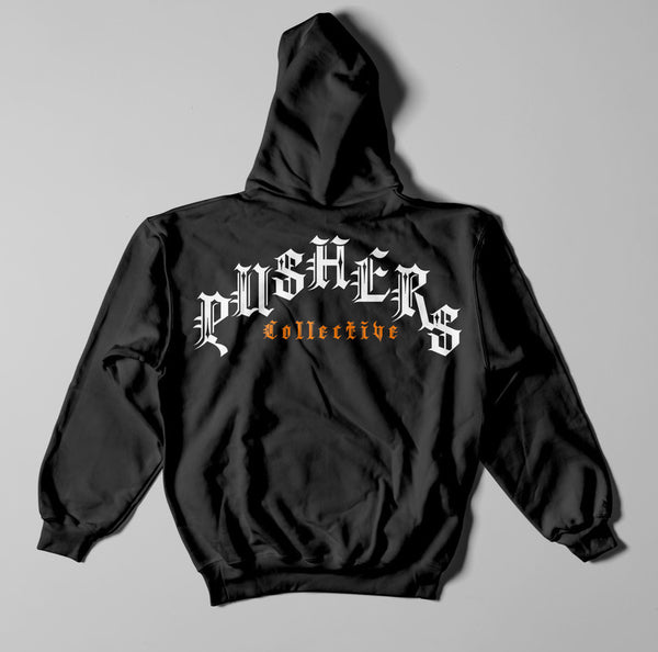 Pushers Collective Old English Hoodie